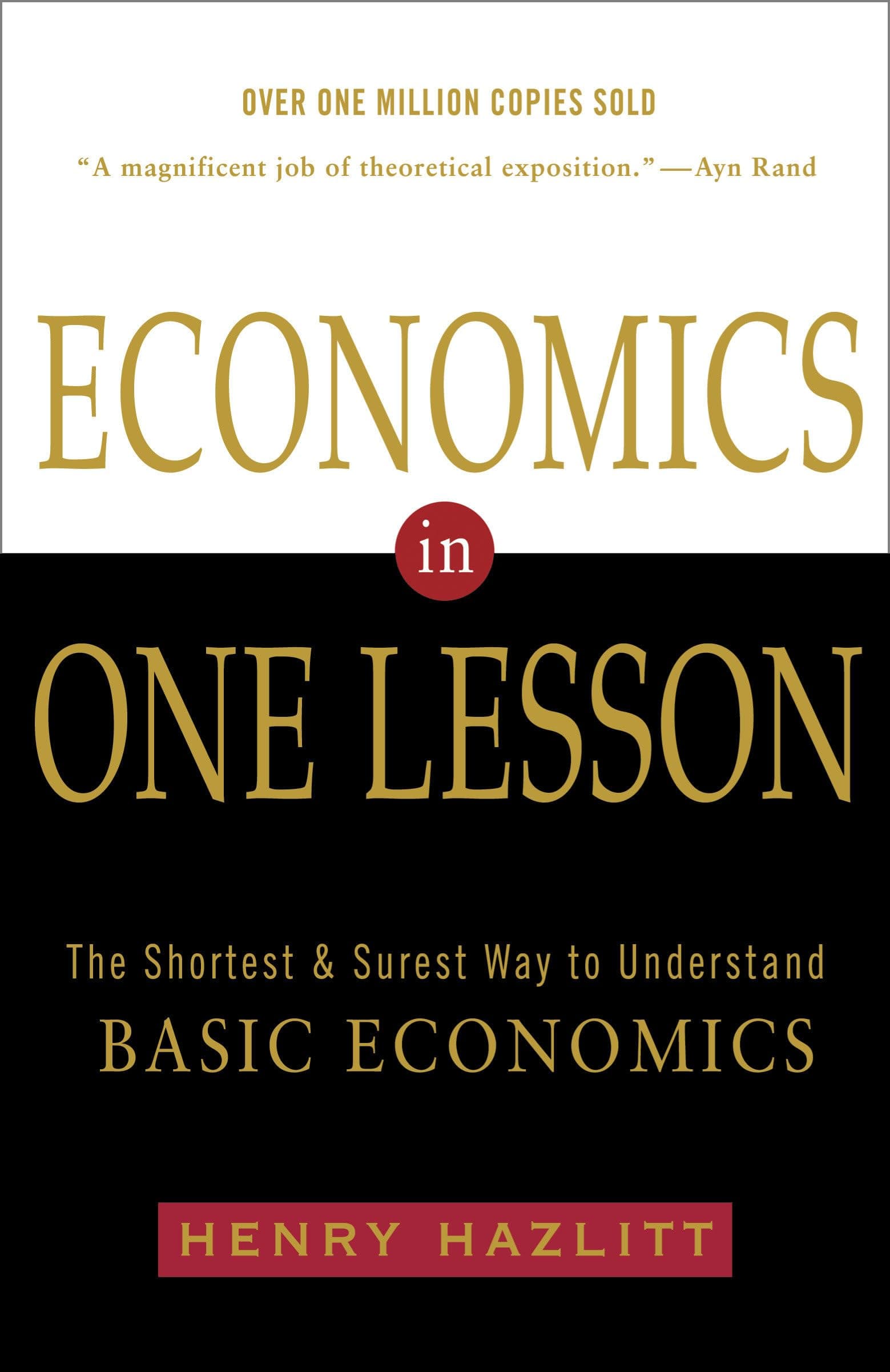 Economics in One Lesson cover