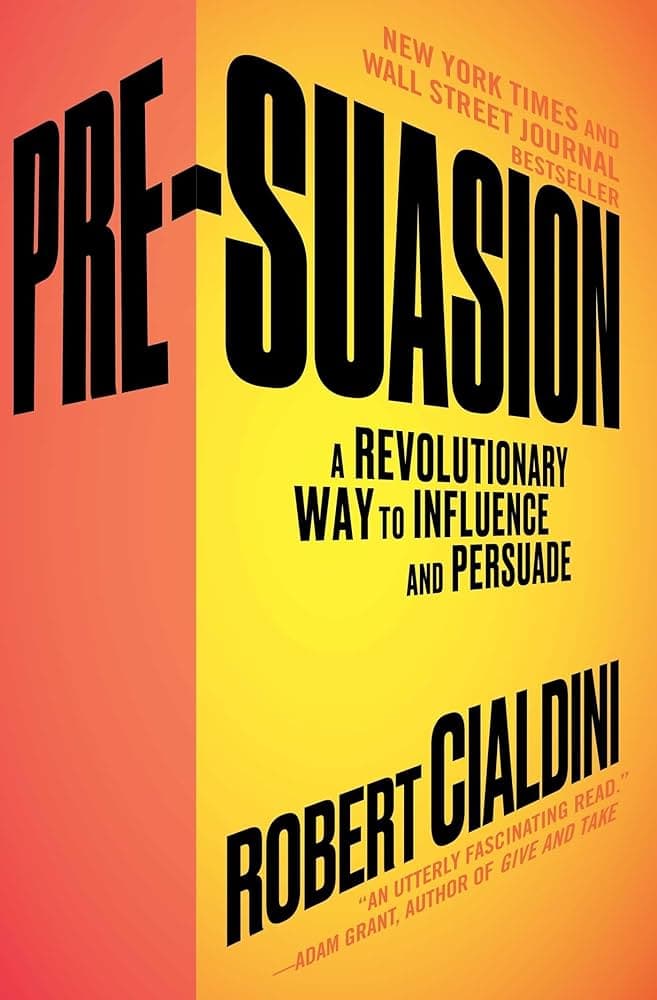 Pre-Suasion cover