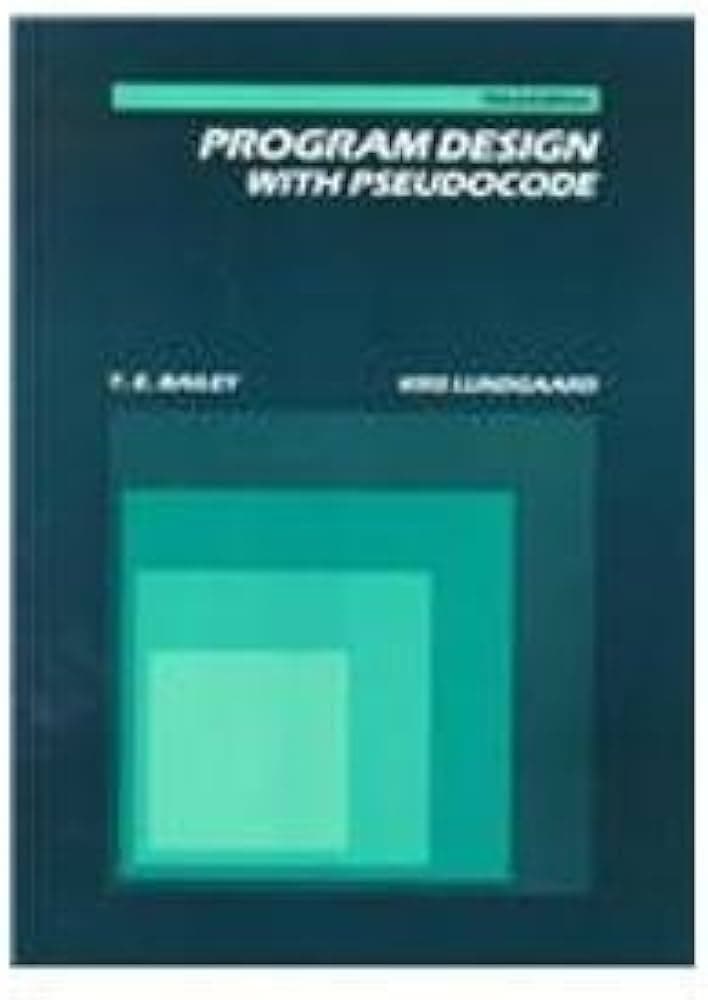 Program Design With Pseudocode cover