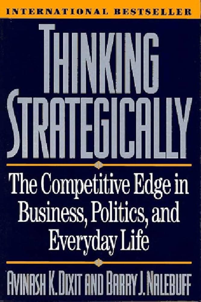 Thinking Strategically cover